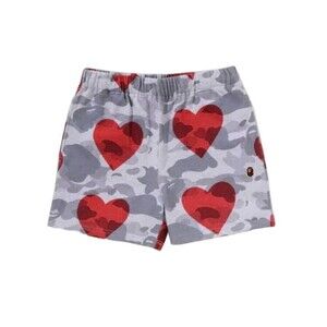 Bape Grey Camouflage Shorts - NWT